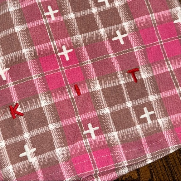 Kith x Ksubi Kace Faded Plaid Zip Over-Shirt Jacket Size Medium - Picture 8 of 9